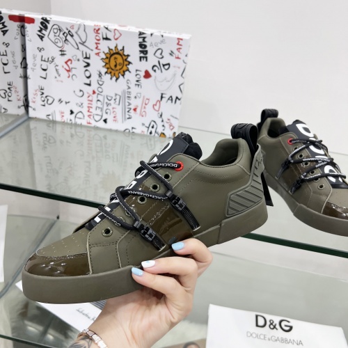 Replica Dolce & Gabbana D&G Casual Shoes For Women #986750 $98.00 USD for Wholesale