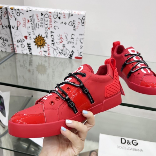 Replica Dolce & Gabbana D&G Casual Shoes For Women #986752 $98.00 USD for Wholesale