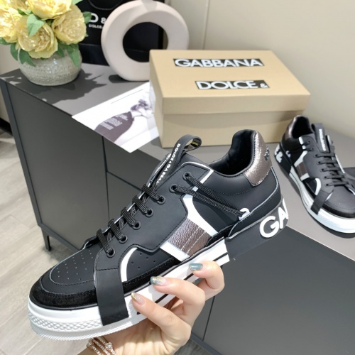 Replica Dolce & Gabbana D&G Casual Shoes For Men #986761 $98.00 USD for Wholesale