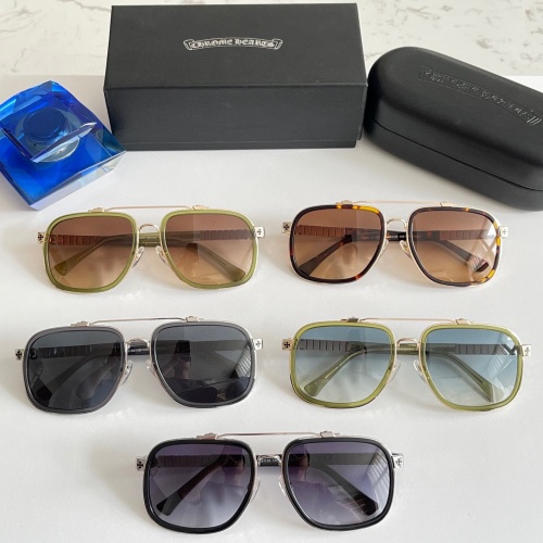 Replica Chrome Hearts AAA Quality Sunglasses #986772 $64.00 USD for Wholesale