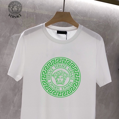 Replica Versace T-Shirts Short Sleeved For Unisex #986919 $25.00 USD for Wholesale