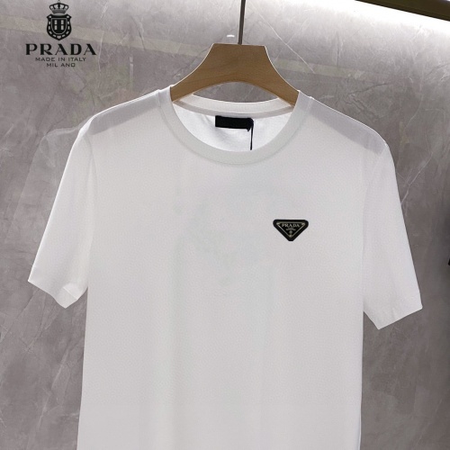 Replica Prada T-Shirts Short Sleeved For Unisex #986923 $25.00 USD for Wholesale
