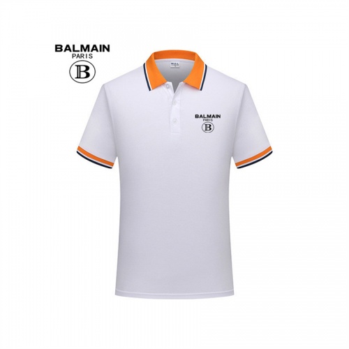 Balmain T-Shirts Short Sleeved For Men #987001