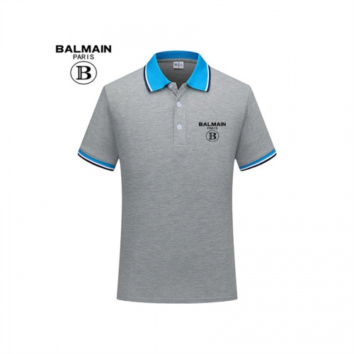 Balmain T-Shirts Short Sleeved For Men #987002
