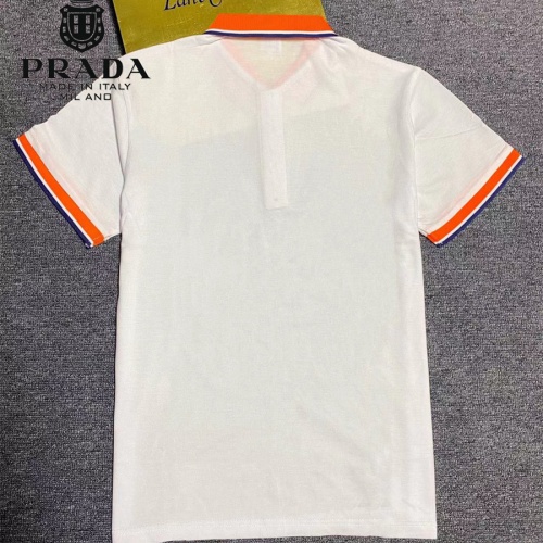 Replica Prada T-Shirts Short Sleeved For Men #987072 $29.00 USD for Wholesale
