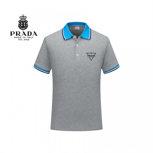 Prada T-Shirts Short Sleeved For Men #987073 $29.00 USD, Wholesale Replica Prada T-Shirts