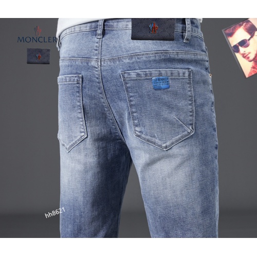 Replica Moncler Jeans For Men #987099 $40.00 USD for Wholesale