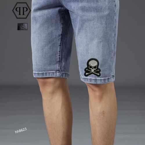 Replica Philipp Plein PP Jeans For Men #987102 $40.00 USD for Wholesale