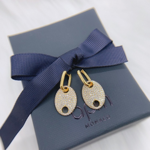 Replica apm Monaco Earrings For Women #987295 $38.00 USD for Wholesale