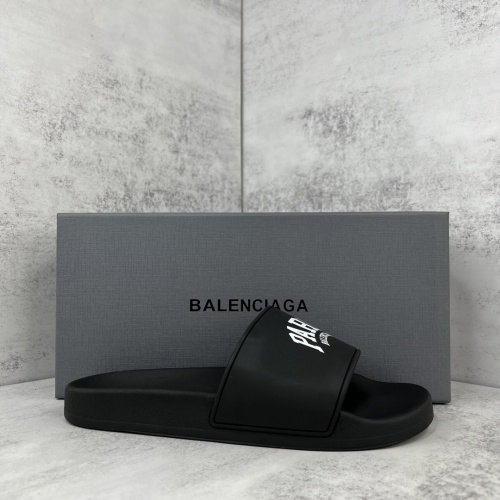 Replica Balenciaga Slippers For Men #987341 $52.00 USD for Wholesale