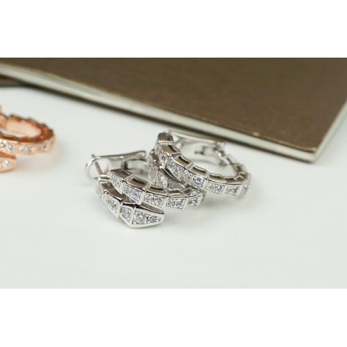 Replica Bvlgari Earrings For Women #987415 $27.00 USD for Wholesale