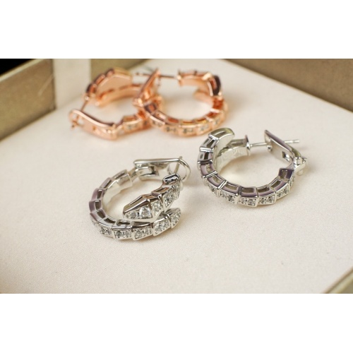 Replica Bvlgari Earrings For Women #987415 $27.00 USD for Wholesale
