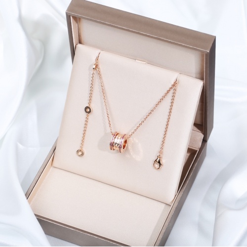 Replica Bvlgari Necklaces For Women #987423 $36.00 USD for Wholesale