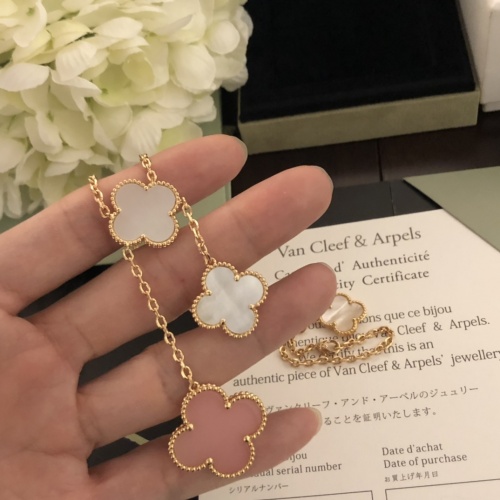 Replica Van Cleef & Arpels Necklaces For Women #987576 $45.00 USD for Wholesale