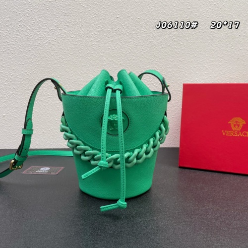 Versace AAA Quality Messenger Bags For Women #987701 $112.00 USD, Wholesale Replica Versace AAA Quality Messenger Bags