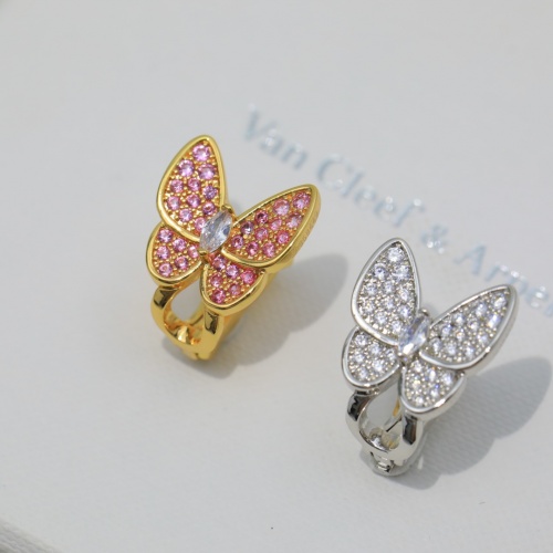 Replica Van Cleef & Arpels Earrings For Women #987937 $38.00 USD for Wholesale