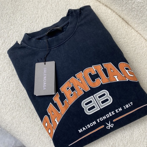 Replica Balenciaga T-Shirts Short Sleeved For Unisex #988062 $52.00 USD for Wholesale