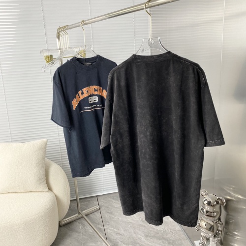 Replica Balenciaga T-Shirts Short Sleeved For Unisex #988063 $52.00 USD for Wholesale