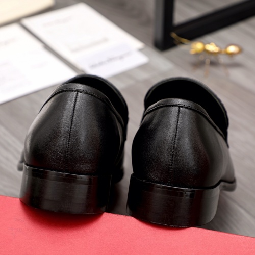 Replica Ferragamo Salvatore FS Leather Shoes For Men #988155 $100.00 USD for Wholesale