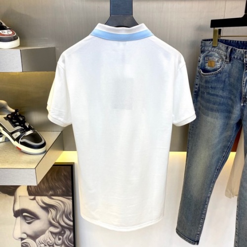 Replica Burberry T-Shirts Short Sleeved For Men #988185 $42.00 USD for Wholesale
