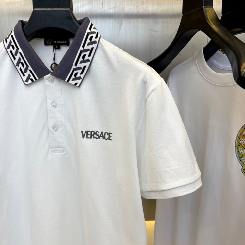 Replica Versace T-Shirts Short Sleeved For Men #988223 $42.00 USD for Wholesale