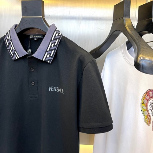 Replica Versace T-Shirts Short Sleeved For Men #988225 $42.00 USD for Wholesale