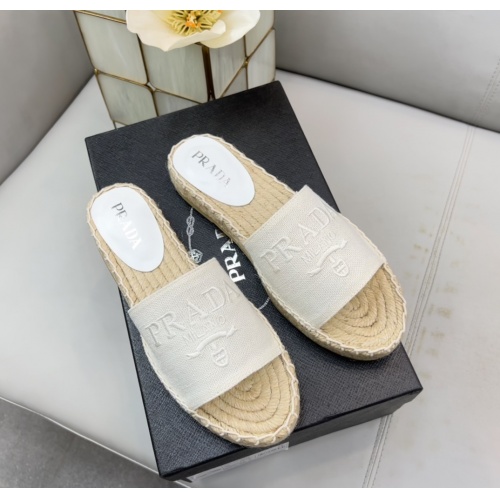 Replica Prada Slippers For Women #988407 $72.00 USD for Wholesale