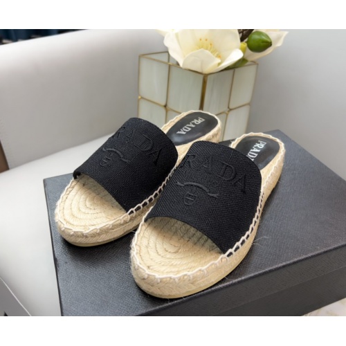 Replica Prada Slippers For Women #988408 $72.00 USD for Wholesale