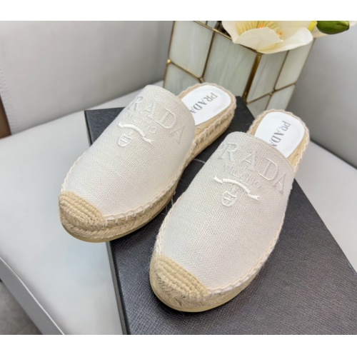 Replica Prada Slippers For Women #988411 $72.00 USD for Wholesale