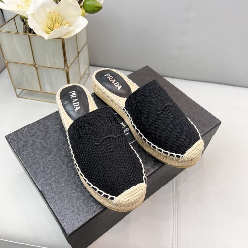 Replica Prada Slippers For Women #988413 $72.00 USD for Wholesale