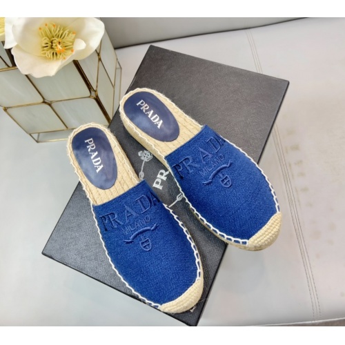 Replica Prada Slippers For Women #988414 $72.00 USD for Wholesale