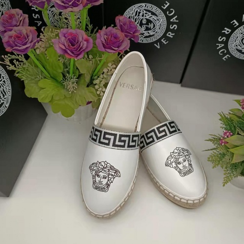 Versace Casual Shoes For Women #988416 $76.00 USD, Wholesale Replica Versace Casual Shoes