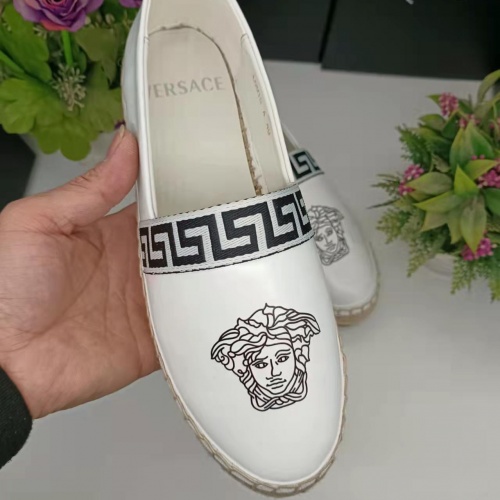 Replica Versace Casual Shoes For Women #988416 $76.00 USD for Wholesale