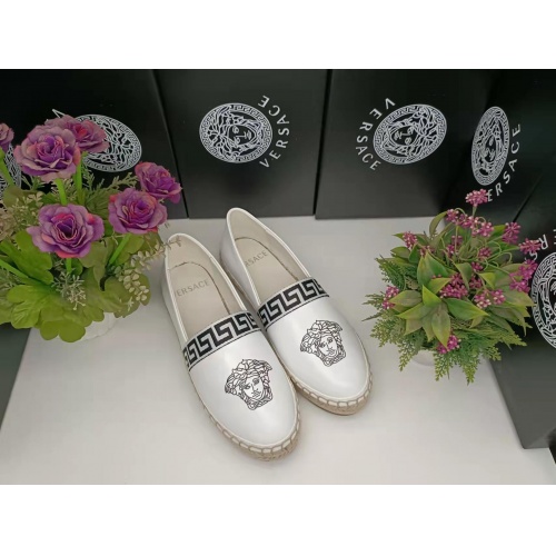 Replica Versace Casual Shoes For Women #988416 $76.00 USD for Wholesale