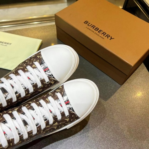 Replica Burberry High Tops Shoes For Women #988433 $88.00 USD for Wholesale