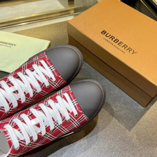 Replica Burberry High Tops Shoes For Men #988439 $88.00 USD for Wholesale
