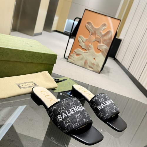 Replica Balenciaga Slippers For Women #988633 $80.00 USD for Wholesale