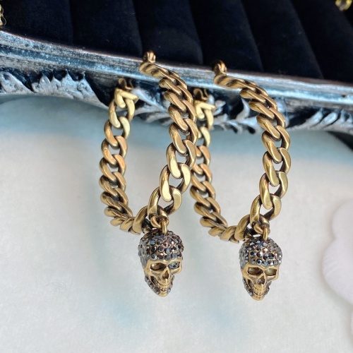 Replica Alexander McQueen Earrings For Women #988700 $29.00 USD for Wholesale