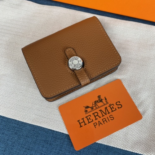 Hermes AAA Quality Wallets For Women #988812 $38.00 USD, Wholesale Replica Hermes AAA Quality Wallets