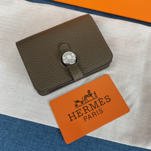 Hermes AAA Quality Wallets For Women #988813 $38.00 USD, Wholesale Replica Hermes AAA Quality Wallets