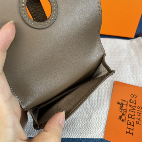 Replica Hermes AAA Quality Wallets For Women #988813 $38.00 USD for Wholesale