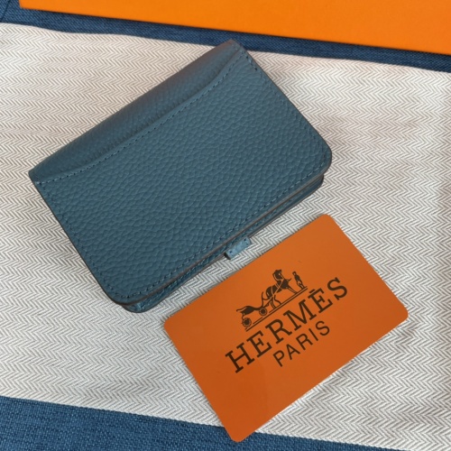 Replica Hermes AAA Quality Wallets For Women #988819 $38.00 USD for Wholesale