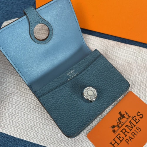 Replica Hermes AAA Quality Wallets For Women #988819 $38.00 USD for Wholesale