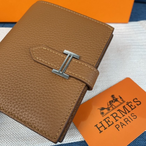 Replica Hermes AAA Quality Wallets For Women #988826 $45.00 USD for Wholesale