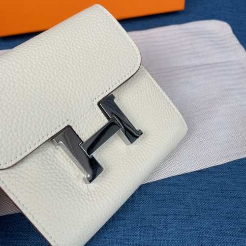 Replica Hermes AAA Quality Wallets For Women #988836 $48.00 USD for Wholesale