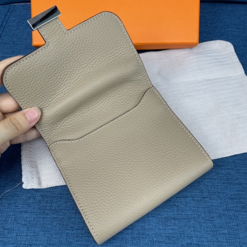 Replica Hermes AAA Quality Wallets For Women #988837 $48.00 USD for Wholesale