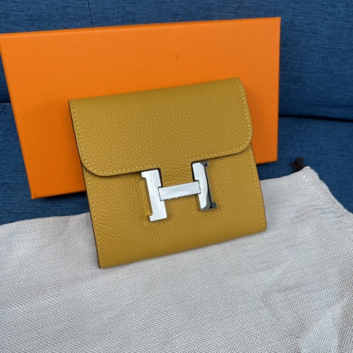 Hermes AAA Quality Wallets For Women #988838 $48.00 USD, Wholesale Replica Hermes AAA Quality Wallets