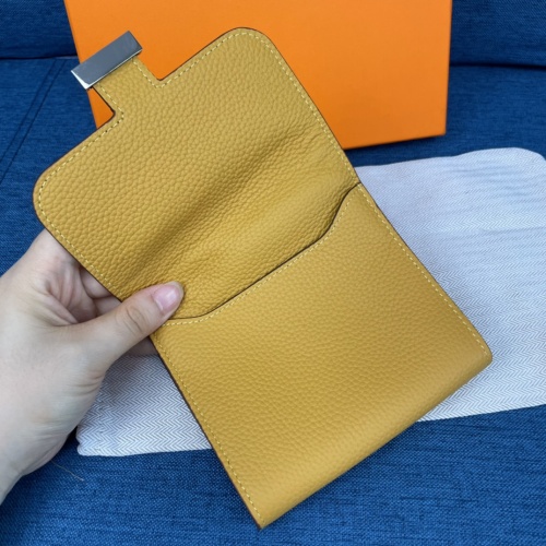 Replica Hermes AAA Quality Wallets For Women #988838 $48.00 USD for Wholesale