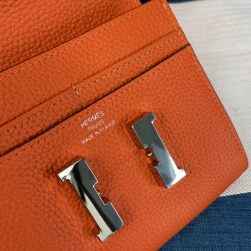 Replica Hermes AAA Quality Wallets For Women #988840 $48.00 USD for Wholesale