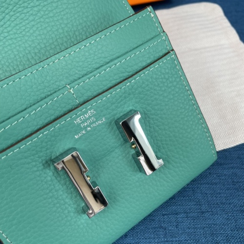Replica Hermes AAA Quality Wallets For Women #988842 $48.00 USD for Wholesale